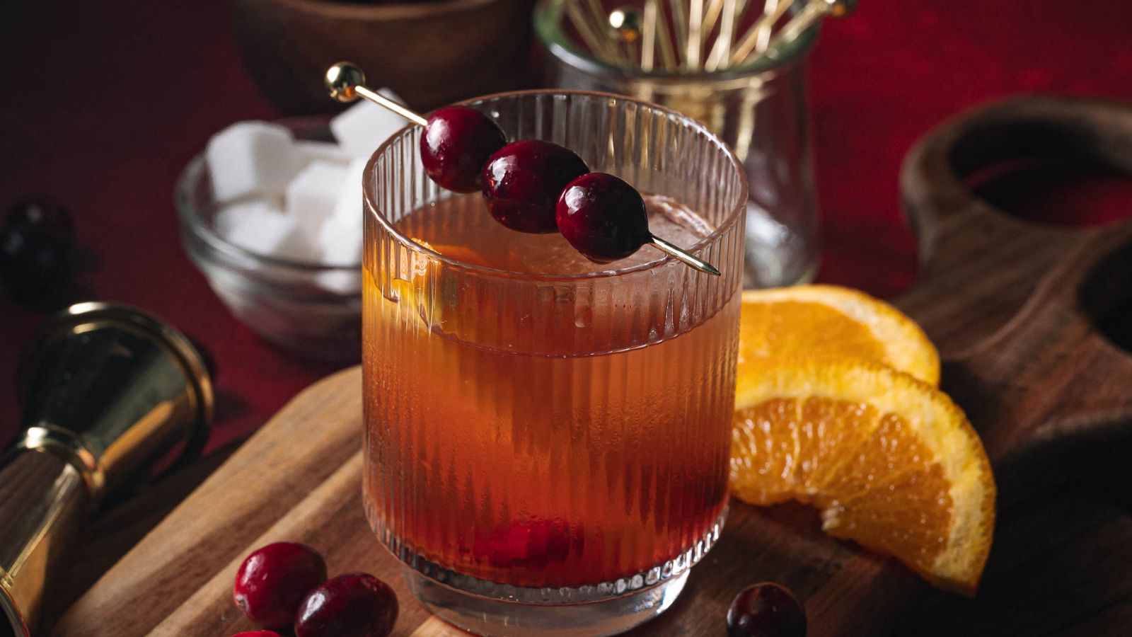 Cranberry Old Fashioned